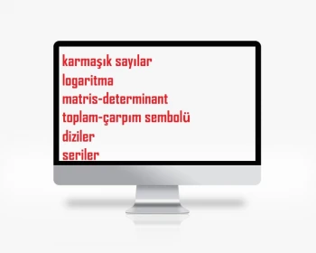 ETAP4(karmaşık sayı, logaritma, toplam-çarpım sembolü, dizi ve seri)