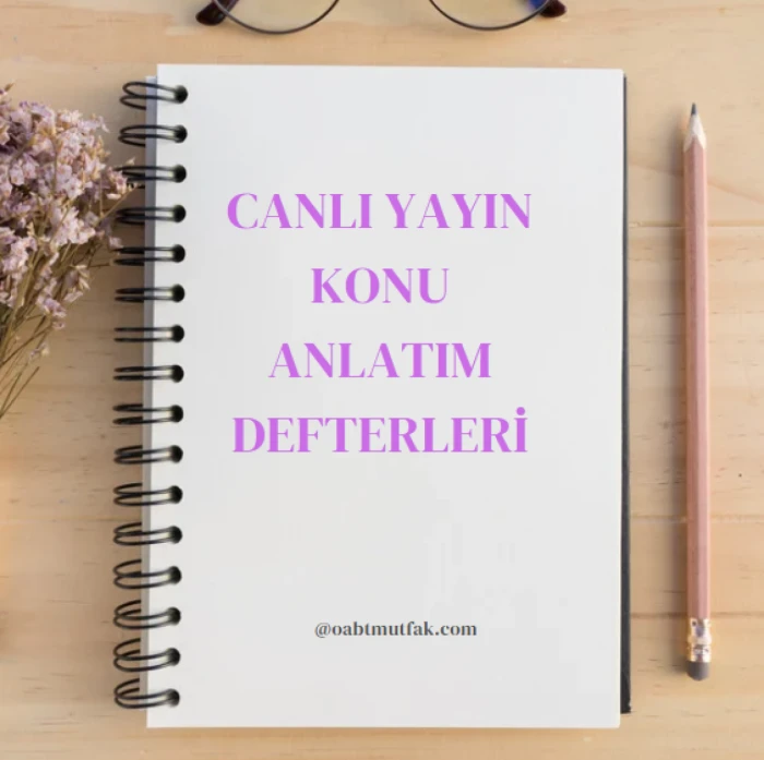 KONU ANLATIM DEFTERLERİ